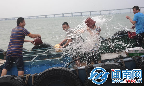 蚶江海上潑水節(jié)，千人歡樂(lè)大戰(zhàn)