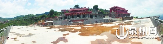 媽祖廟文化廣場(chǎng)已完成硬化，今后這里將成為村民的活